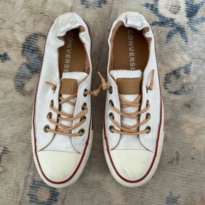 Converse Chuck Taylor shoreline all star slip on low tops size 8